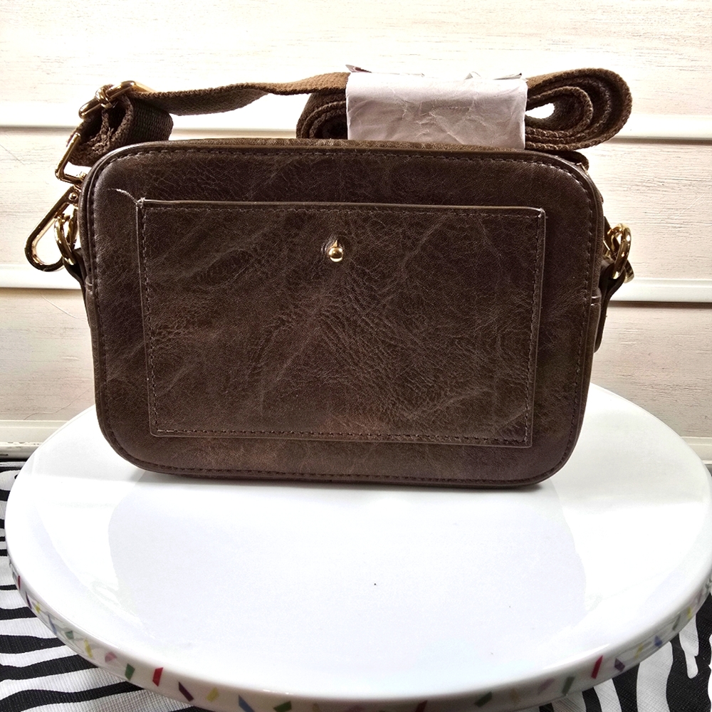 Brown Crossbody Bag by Funky Monkey